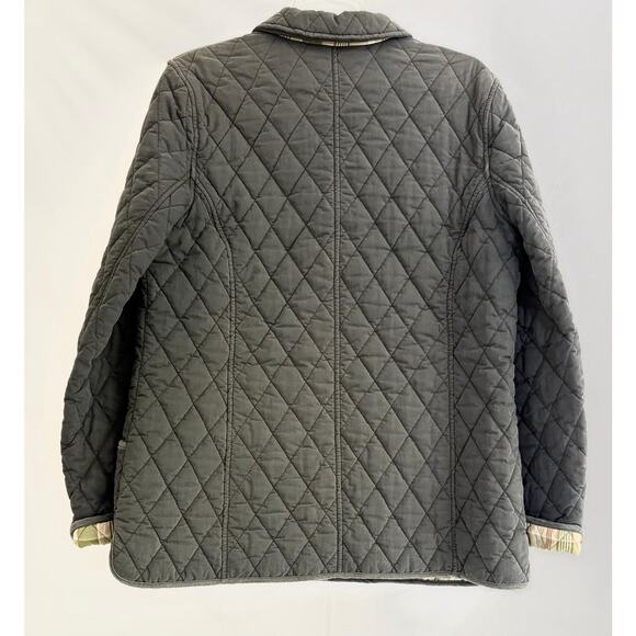 VTG LLBean OBC9Y Thermore Insulated Quilted Button Barn Puffer Jacket Women L - Picture 2 of 13